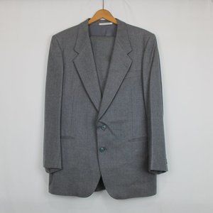Vintage Yves Saint Laurent Wool Matching Formal Suit
